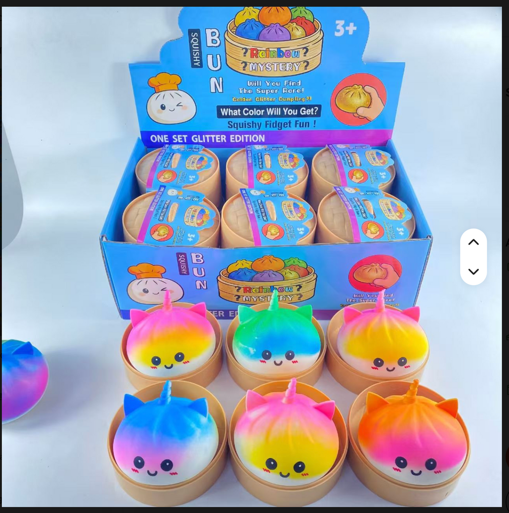 Rainbow Mystery Bun